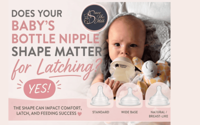 Does Your Baby’s Bottle Nipple Shape Matter for Latching? (Yes)